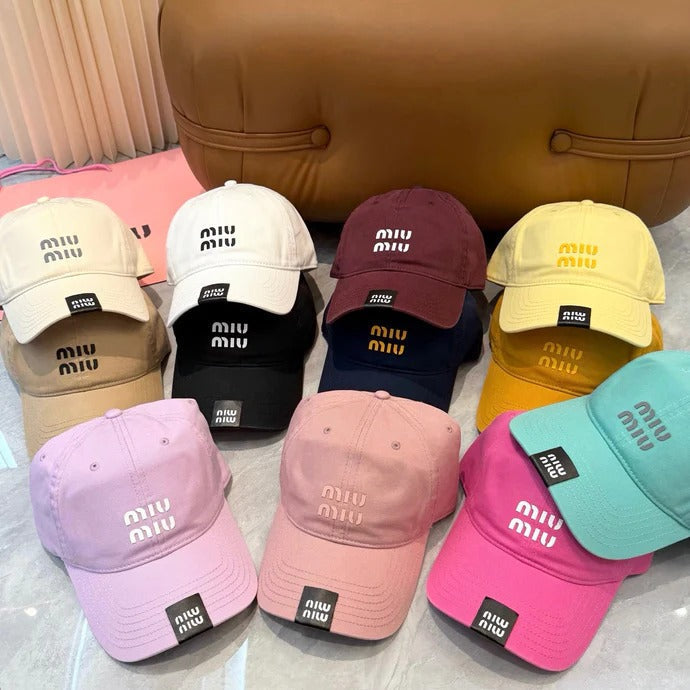 Miu Baseball Cap Cotton 262130