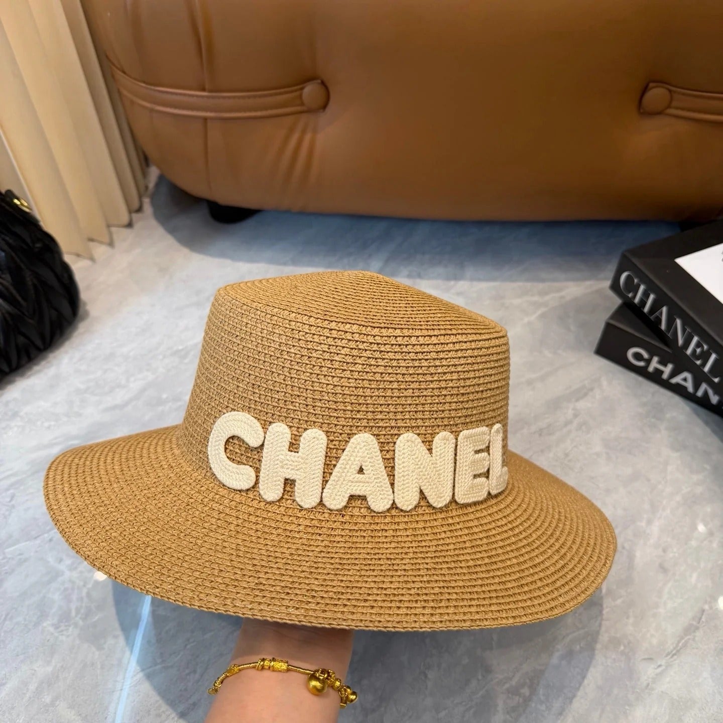 CC Logo Straw Hat 269010