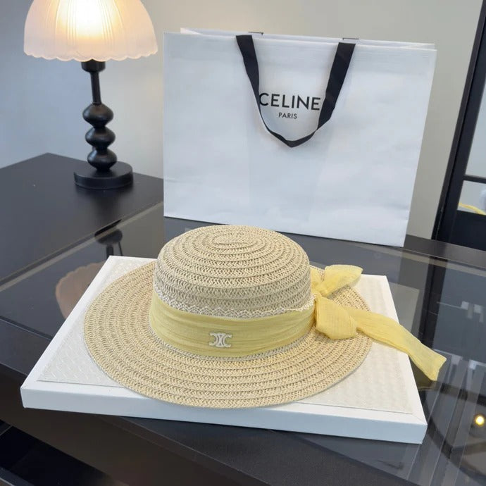CL Flat-top Straw Hat 262175