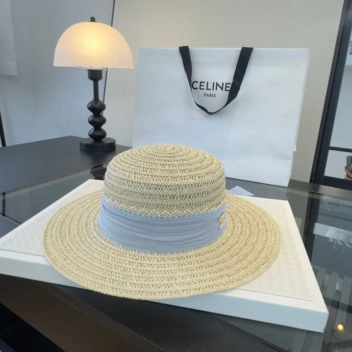 CL Flat-top Straw Hat 262175