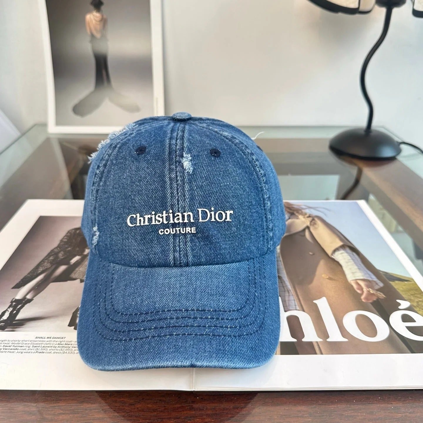 Dior Denim Baseball Cap 239121