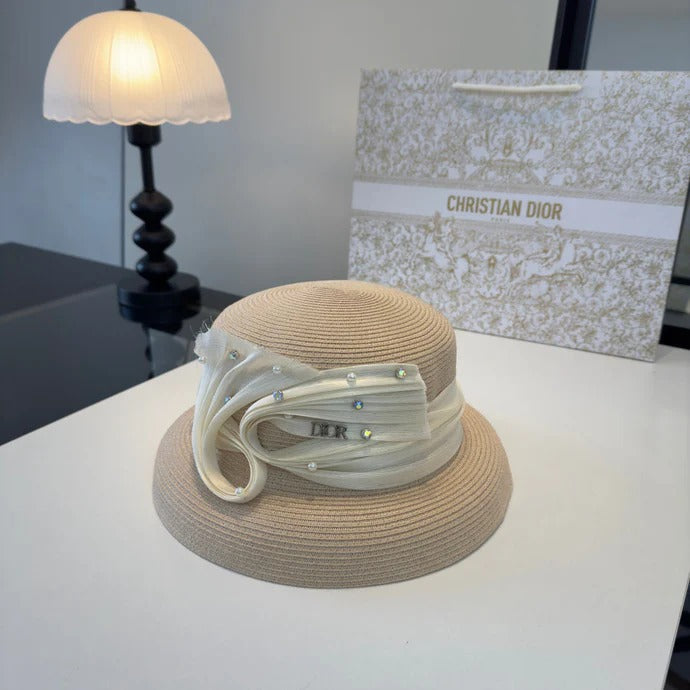 CD Straw Bucket Hat 262165