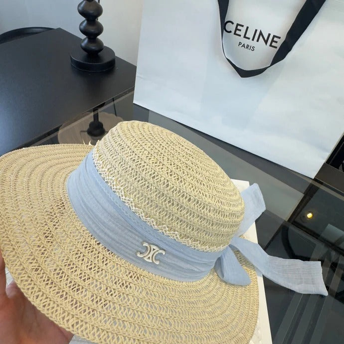 CL Flat-top Straw Hat 262175
