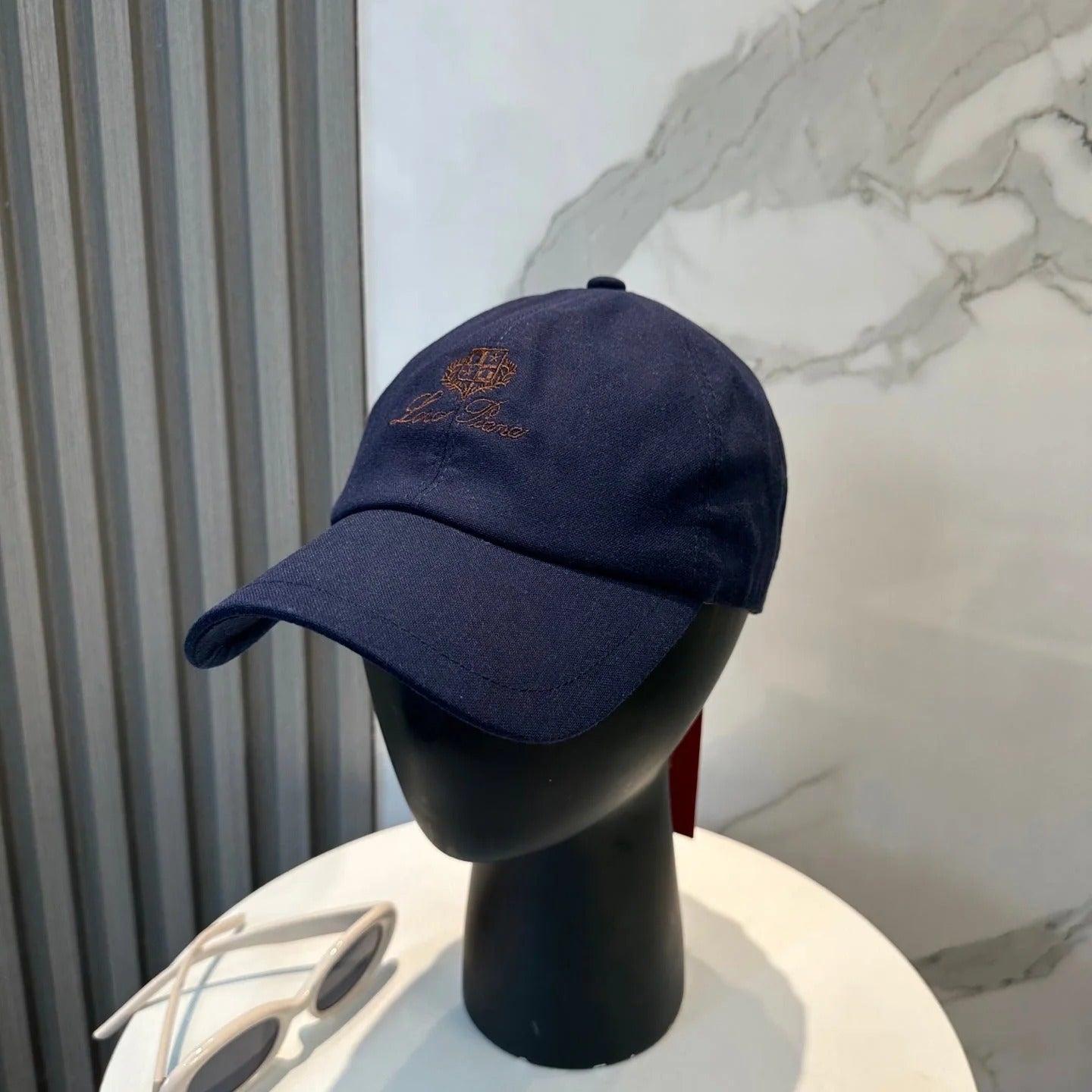 LP Baseball Cap Cotton With Brown Logo 268957