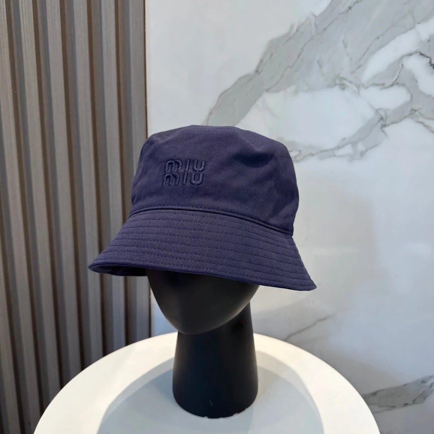 Miumiu Embroidered Bucket Hat 229386