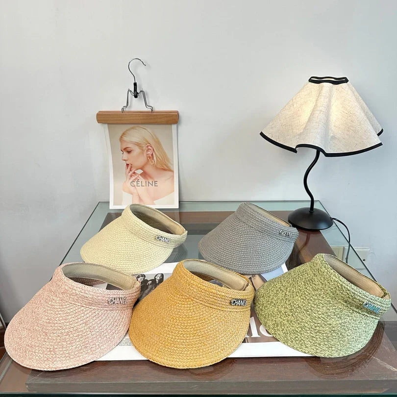 CC Visor Hat Raffia 343482