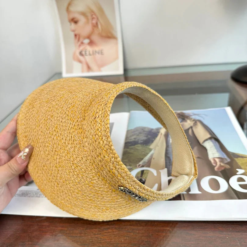 CC Visor Hat Raffia 343482