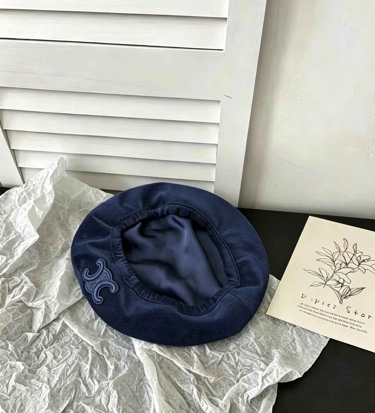 CE Arc de Triomphe Beret Cotton 212763