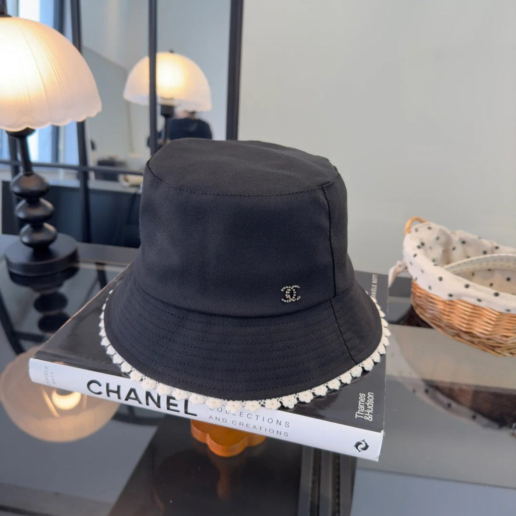 Chanel Lace Sun Hat 196101