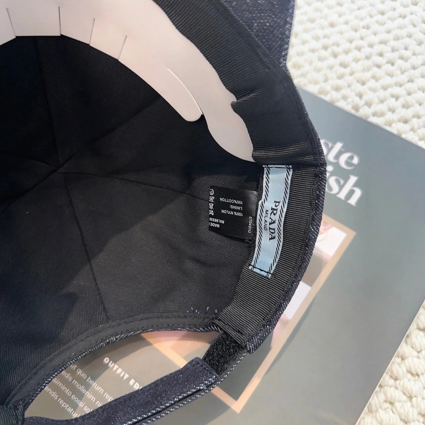 Pra Denim Triangle Baseball Cap