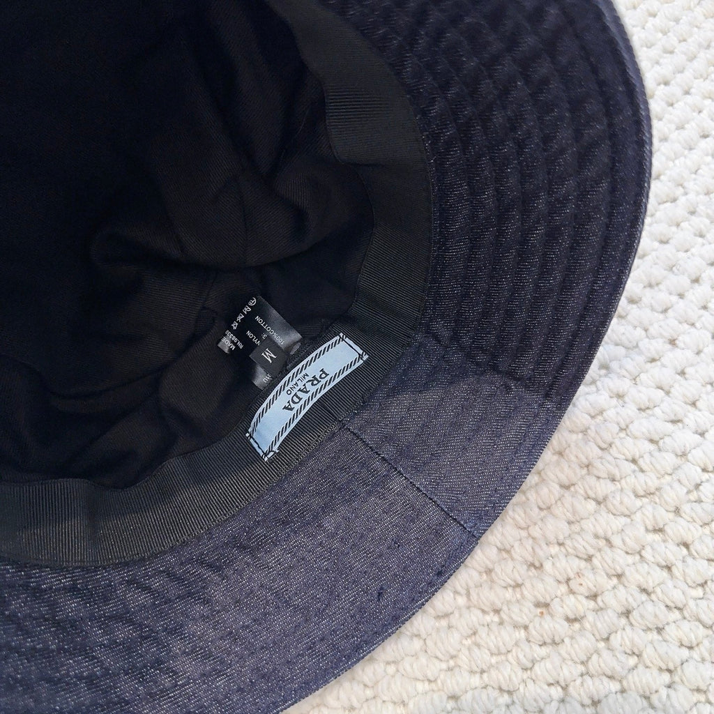 Pra Denim Triangle Bucket Hat 299816