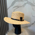 Miu Straw Hat Raffia Woven 323664