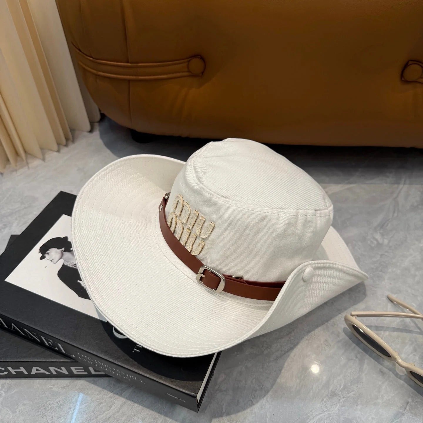 Miu Foldable Fisherman Hat Cotton 323655