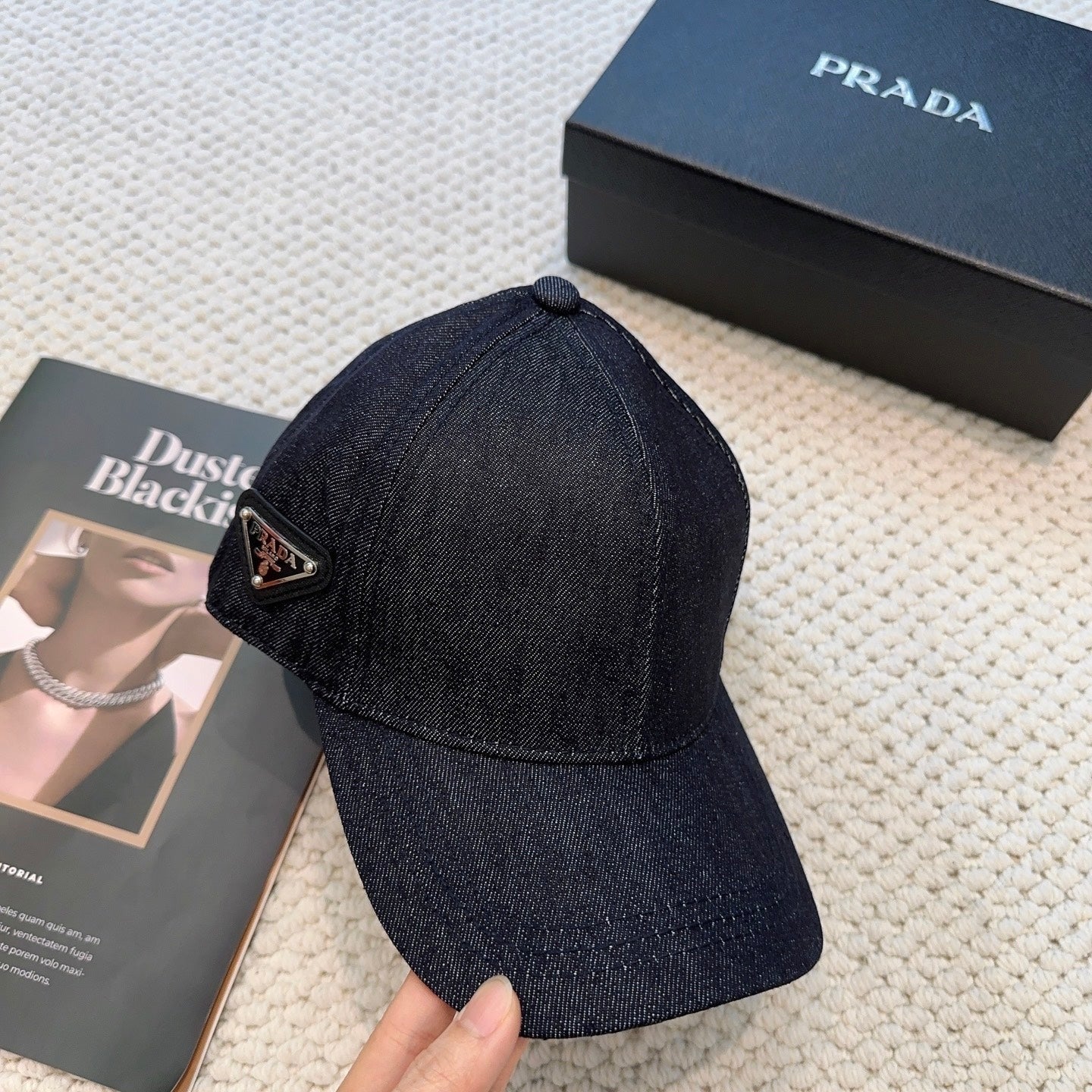 Pra Denim Triangle Baseball Cap
