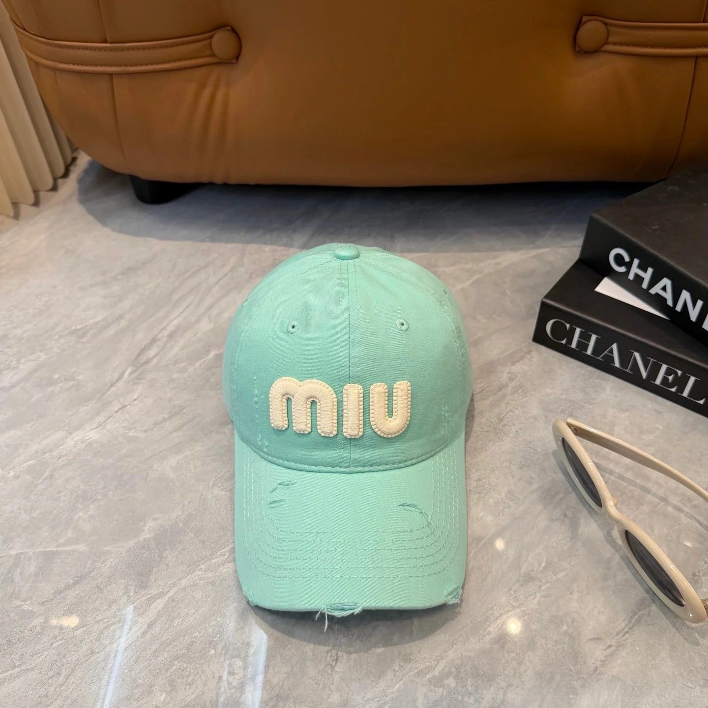 Miu Baseball Cap Cotton 280836