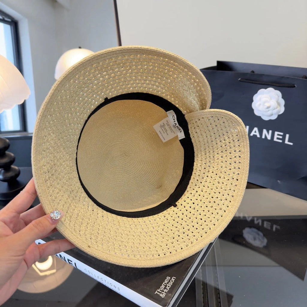CC Bow Straw Hat 294985