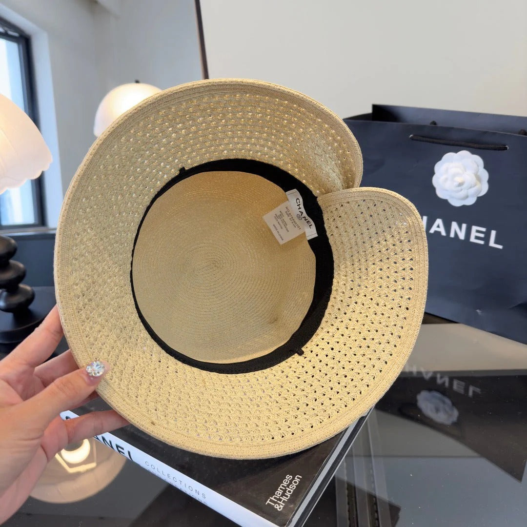 CC Bow Straw Hat 294985