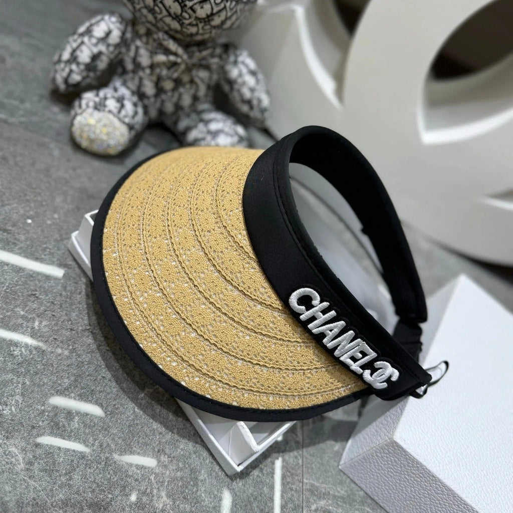 CC Open-top Cap With Straw Brim 280794