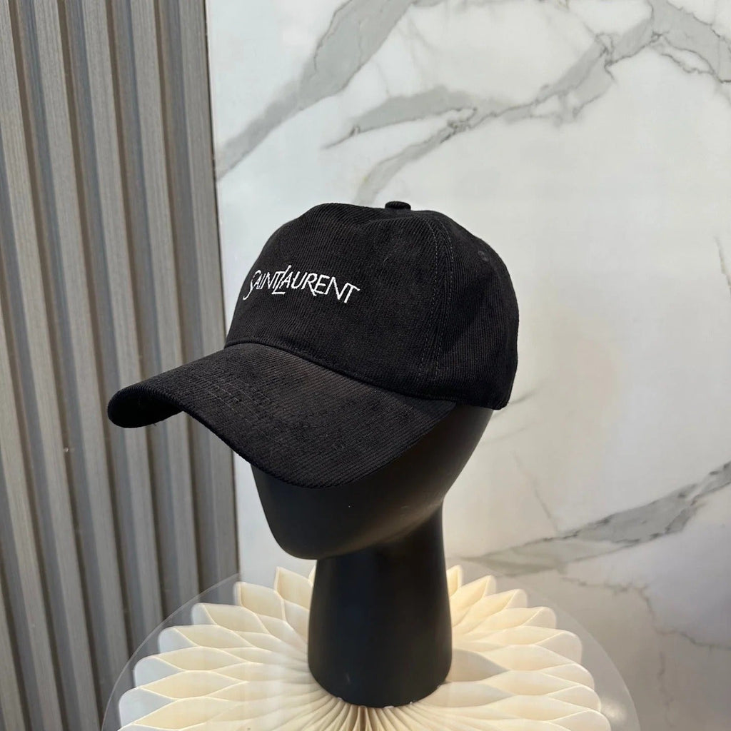 YSL Baseball Cap with Embroidered Letters 295318