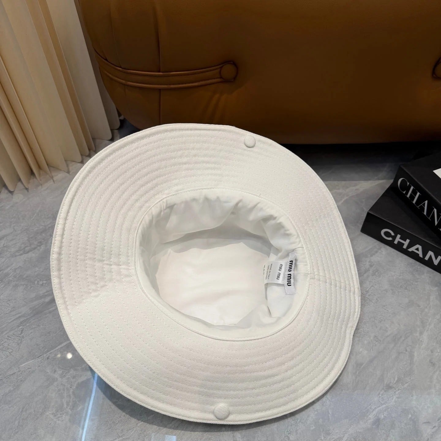 Miu Foldable Fisherman Hat Cotton 323655