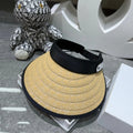 CC Open-top Cap With Straw Brim 280794