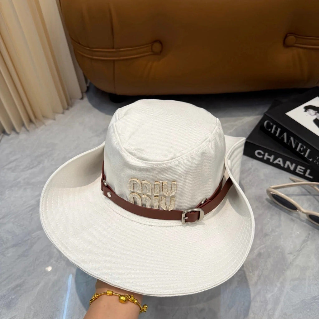Miu Foldable Fisherman Hat Cotton 323655