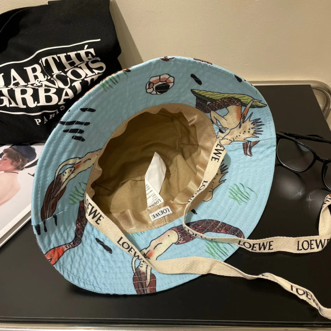 Loew Paula's Ibiza Bucket Hat With Striking Print 291872