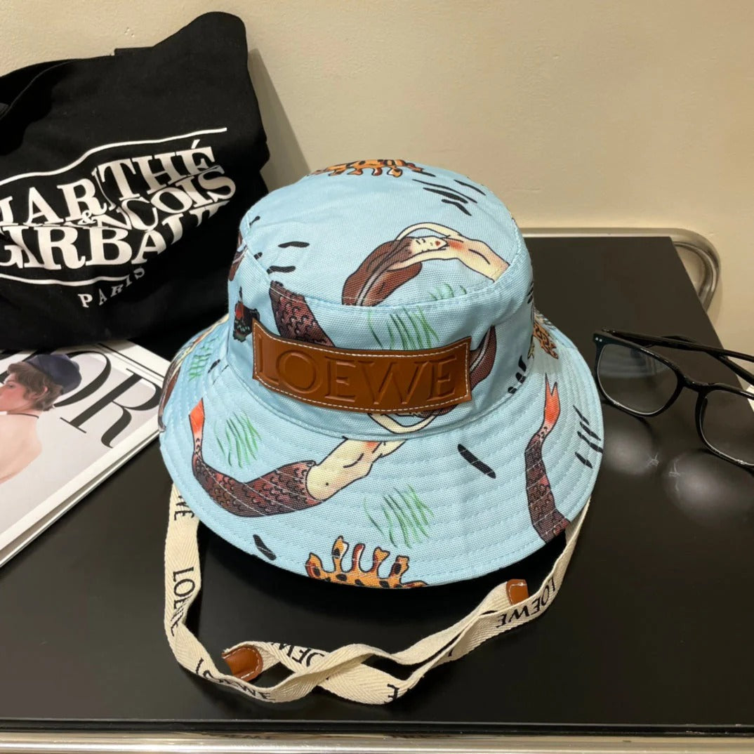 Loew Paula's Ibiza Bucket Hat With Striking Print 291872