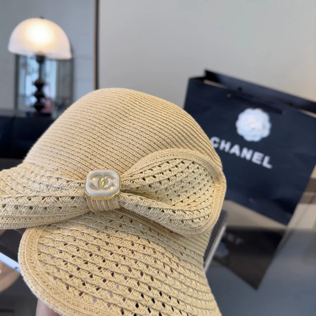 CC Bow Straw Hat 294985
