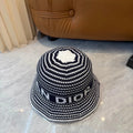 CD Striped Bucket Hat Wool 280840