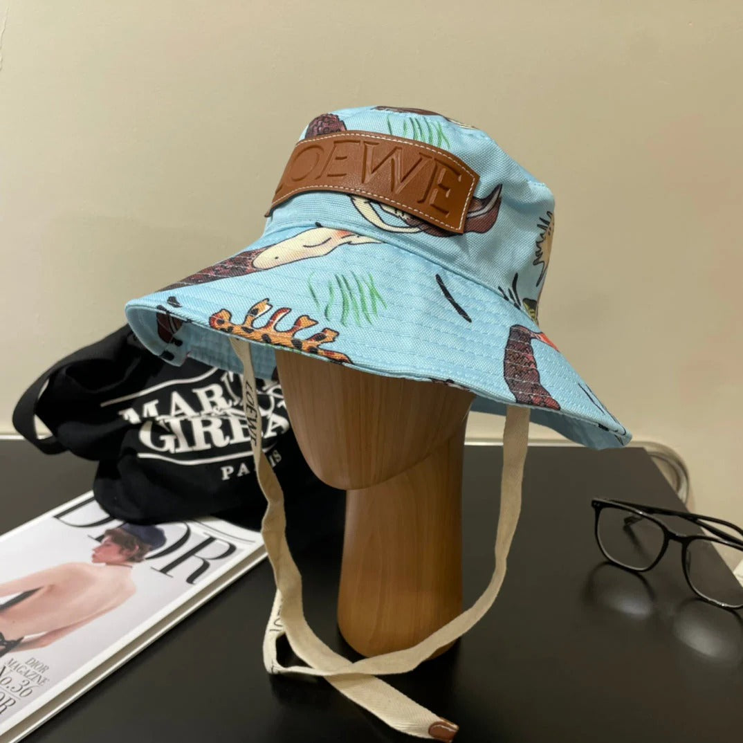 Loew Paula's Ibiza Bucket Hat With Striking Print 291872