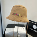 WOVEN BUCKET HAT BROWN 673997
