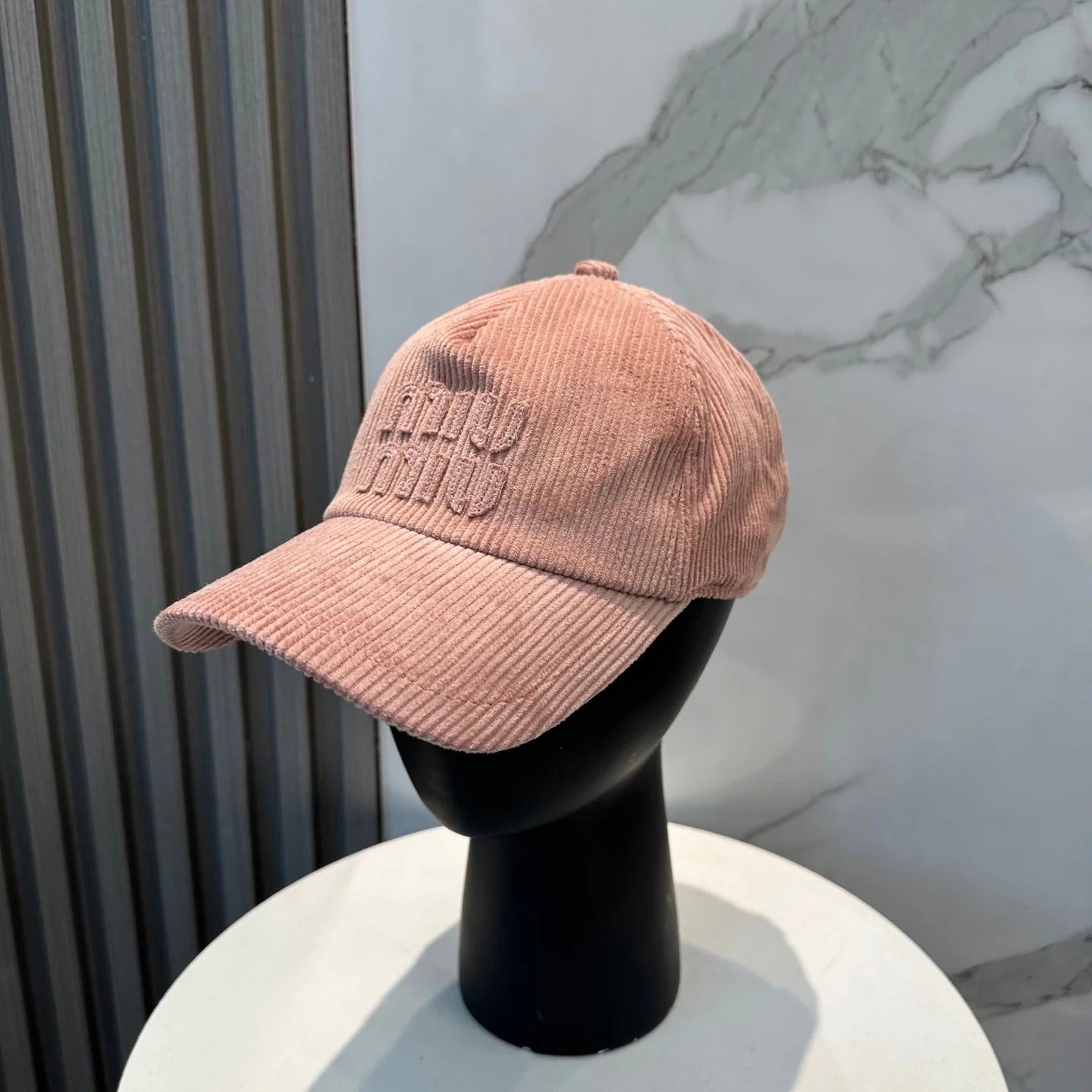 Miu Baseball Cap Velvet 297633