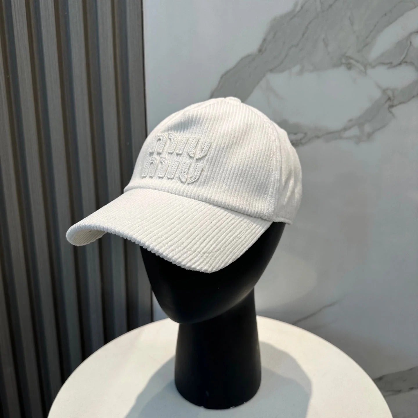 Miu Baseball Cap Velvet 297633