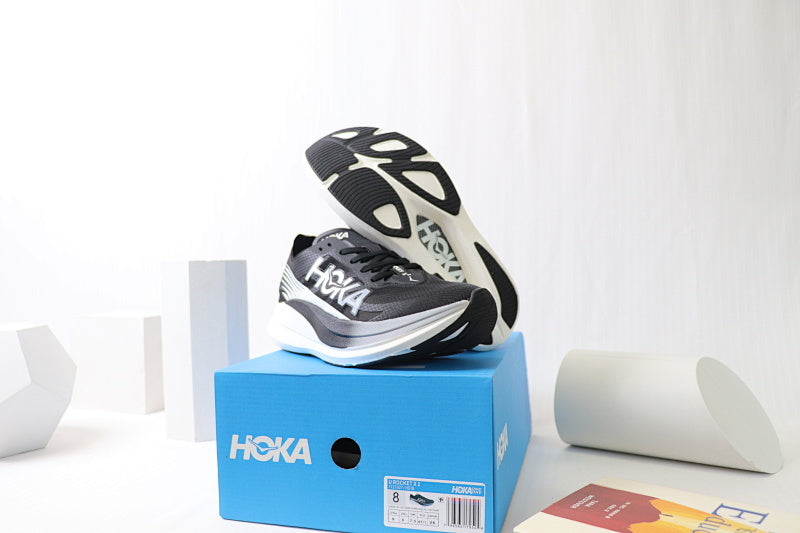 HOKA Rocket Carbon Racing Shoes - Performance Super Shoe