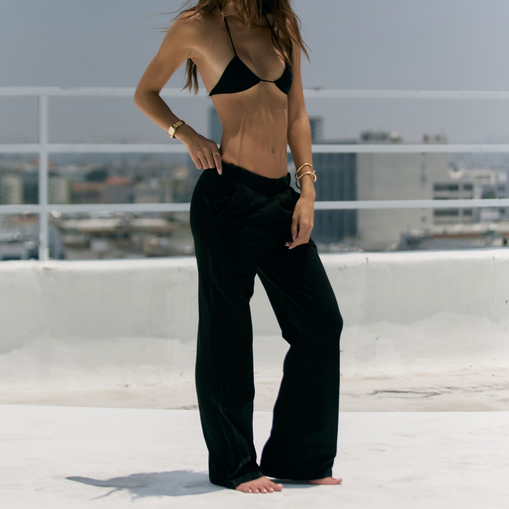 WOMENS FRENCH TERRY LOUNGE PANT
